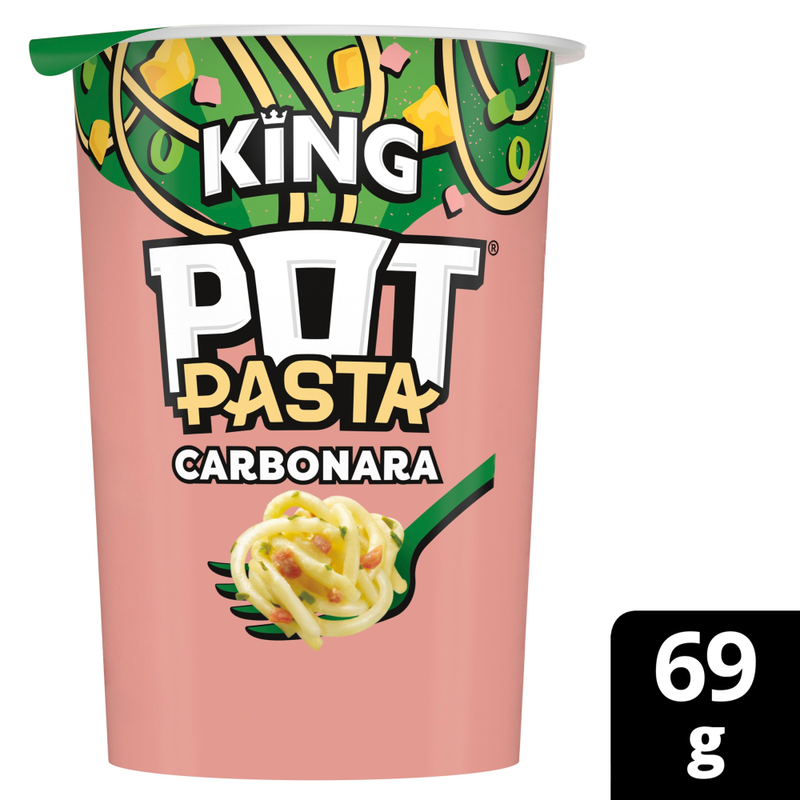 Pot Noodle King Pot Pasta Creamy Carbonara 69G
