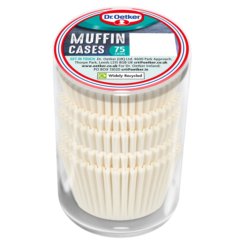 Dr. Oetker White Dr Oetker Muffin Cases 75 Cases