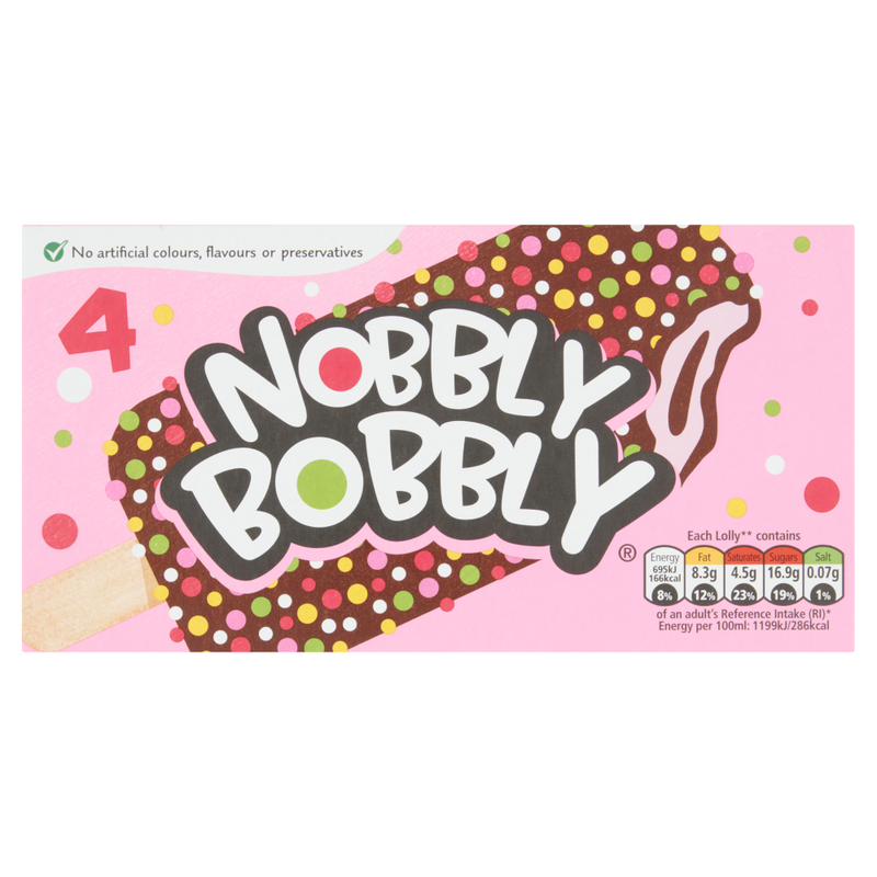 Strawberry & Chocolate Ice Cream 4 pack 240ml