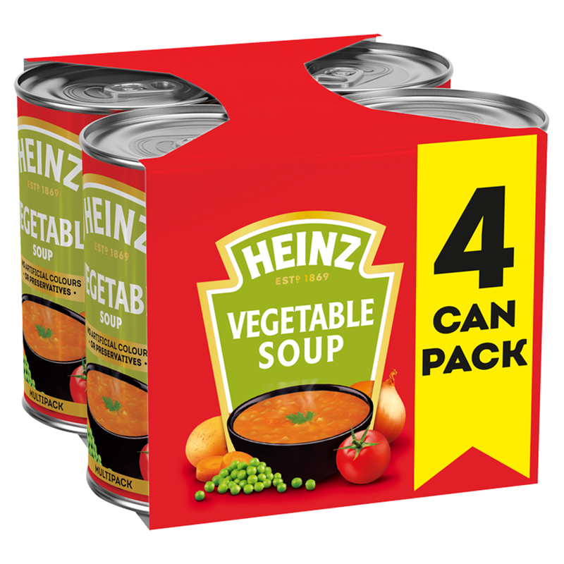 Heinz Vegetable Soup 4 X 400G