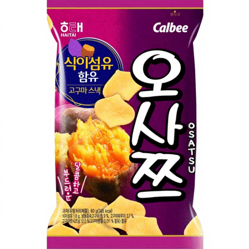 KR Haitai Osatsu Süßkartoffel-Snack 60g