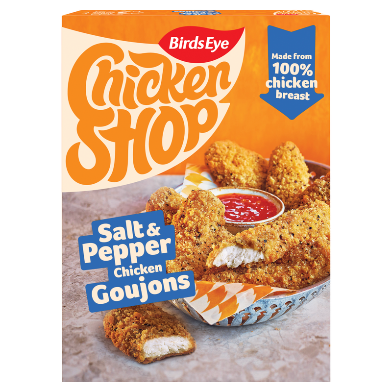 Birds Eye Chicken Shop Salt & Pepper Chicken Goujons 325G