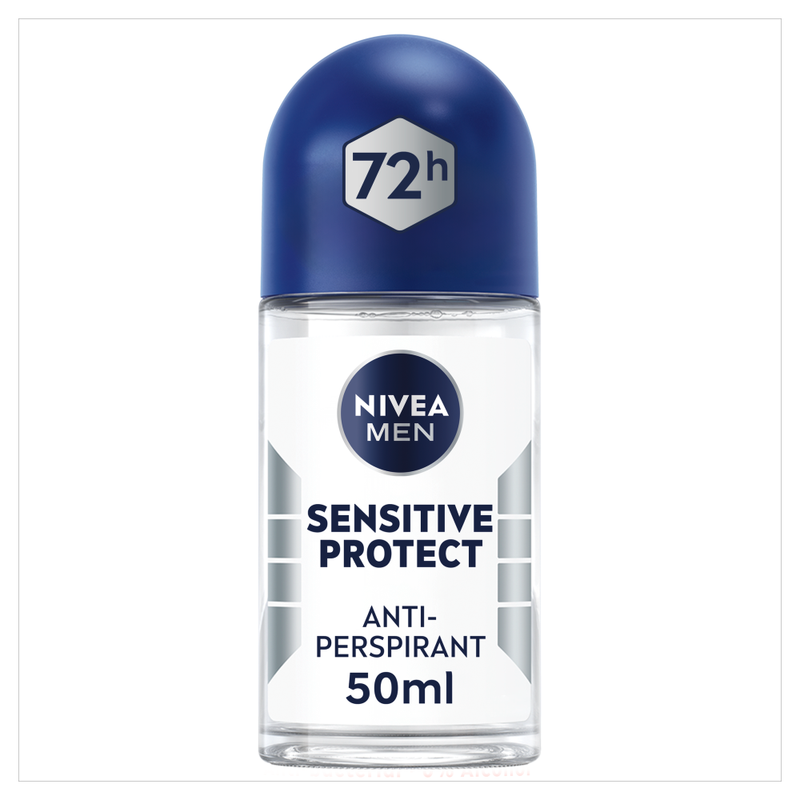 MEN 72h Sensitive Protect Anti-perspirant Roll-on 50ml
