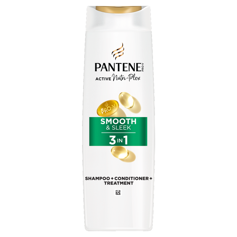 Pro-V Active Nutri-Plex Smooth & Sleek 3 in 1 Shampoo 250ml