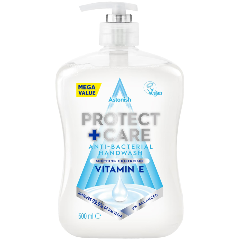 Protect + Care Anti-Bacterial Handwash Vitamin E 600ml