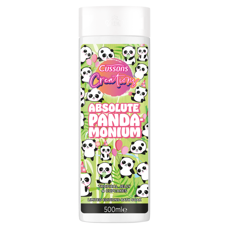 Creations Absolute Panda - Monium Tropical Jelly & Cupcakes Limited Editions Bath Soa
