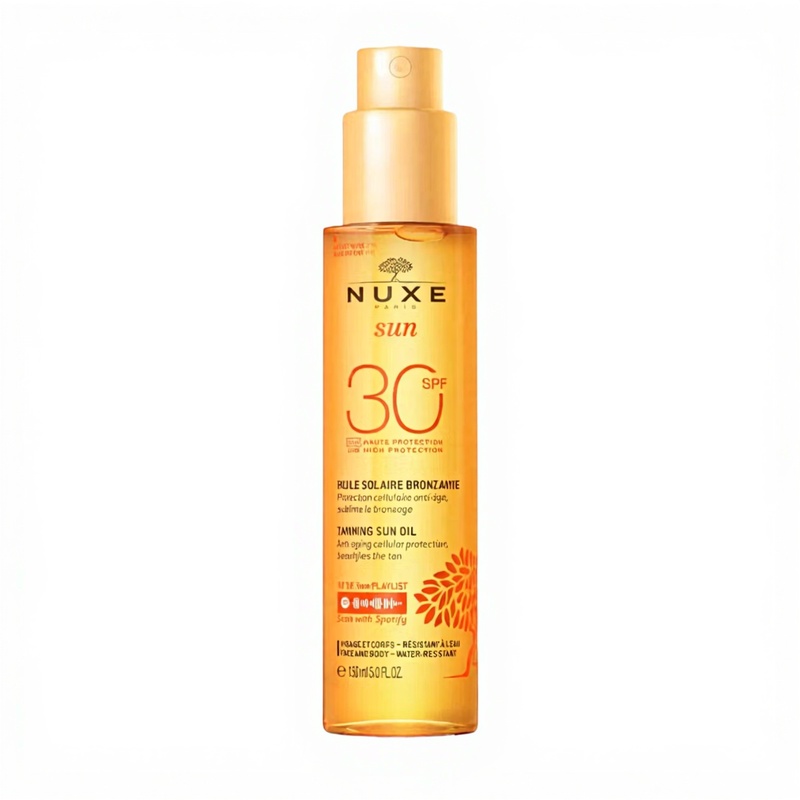 Nuxe Sun Bruiningsolie Hoge Bescherming SPF30 150 ml