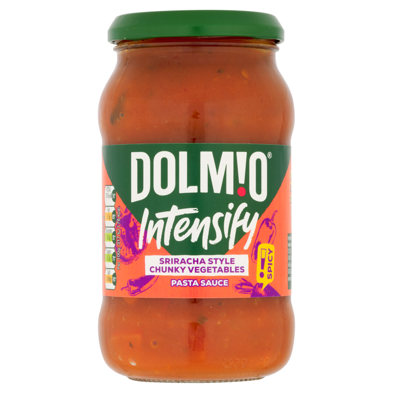Dolmio Intensify Sriracha Style Chunky Vegetables Pasta Sauce 400G