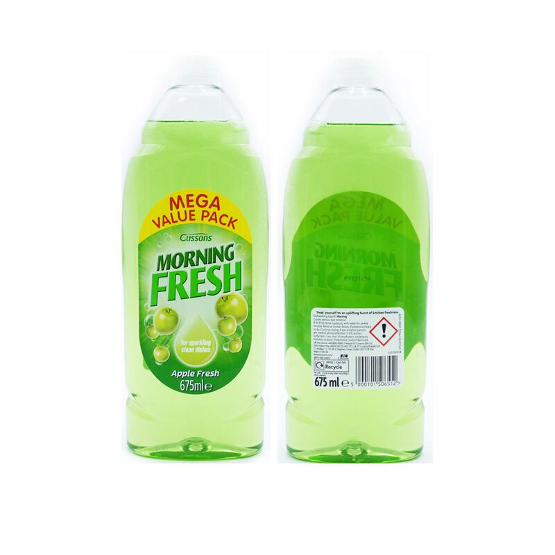 Cussons Morning Fresh Washing Up Liquid 675ml Apple