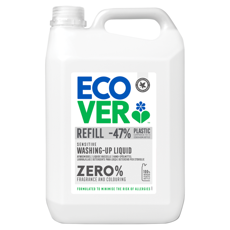 Zero Sensitive WashingUp Liquid Refill 5l