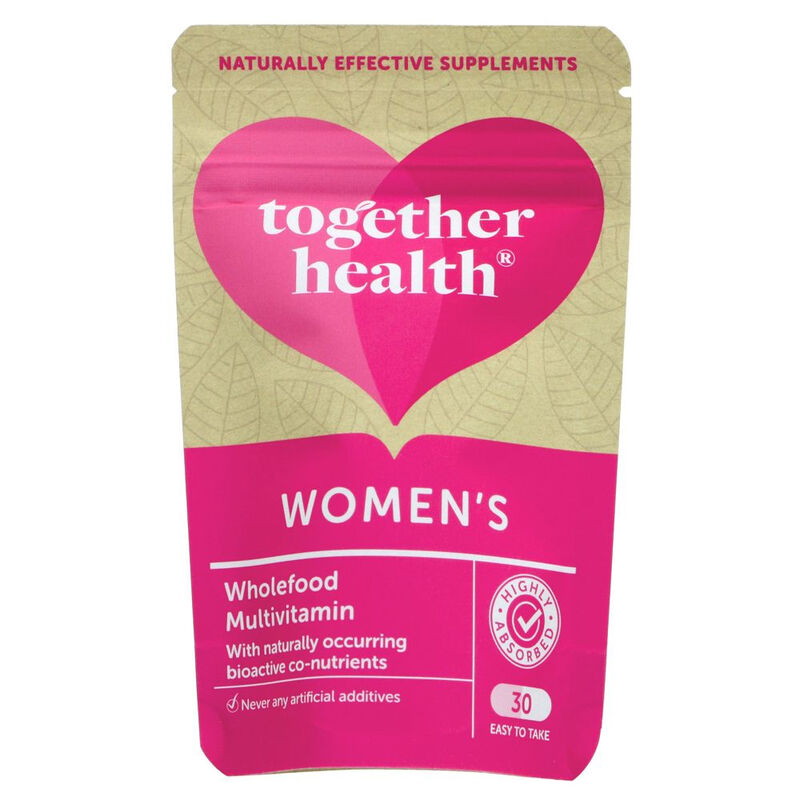 Women's Wholefood Multivitamin - 1-A-Day 22 Essential Nutrients - 30 CAPS