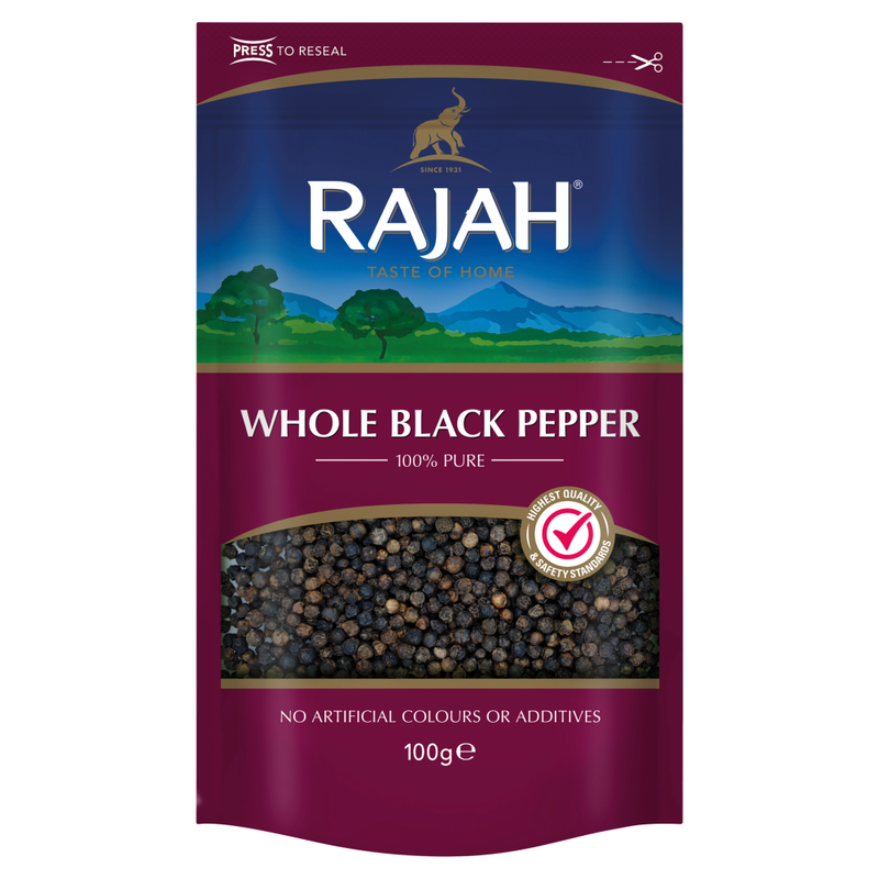 Spices Whole Black Pepper 100G