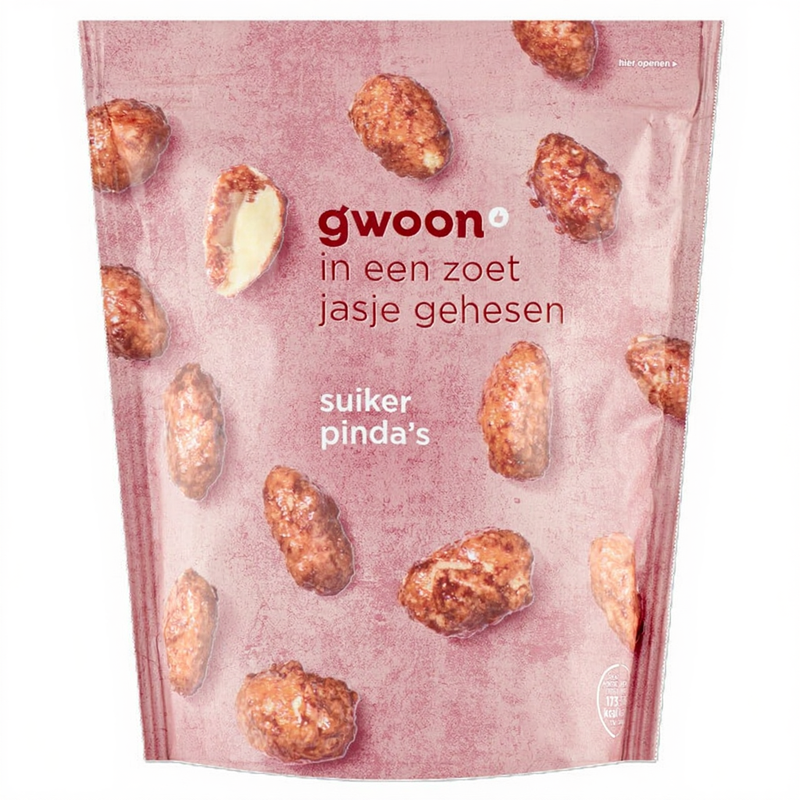 G'woon Suiker Pinda's - 250 g