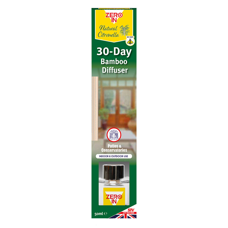30 Day Bamboo Citronella Diffuser