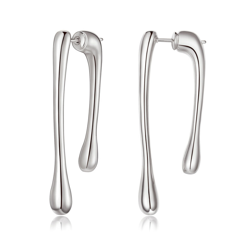 Drop Earrings Double Sided