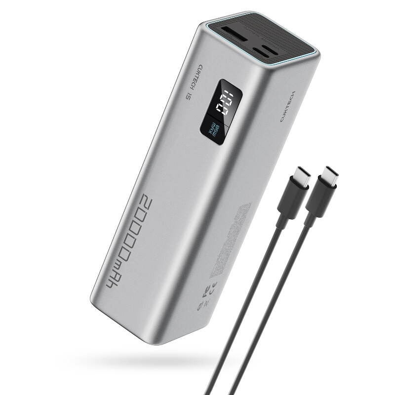 15 SE Power Bank 20000mAh 65W Laptop Charger, 3-Port USB C Portable Charger PB200 Col