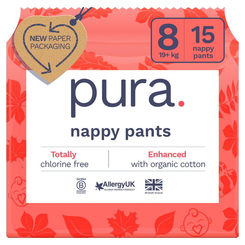 Eco Nappy Pants Size 8 19+ Kg 15 Pants