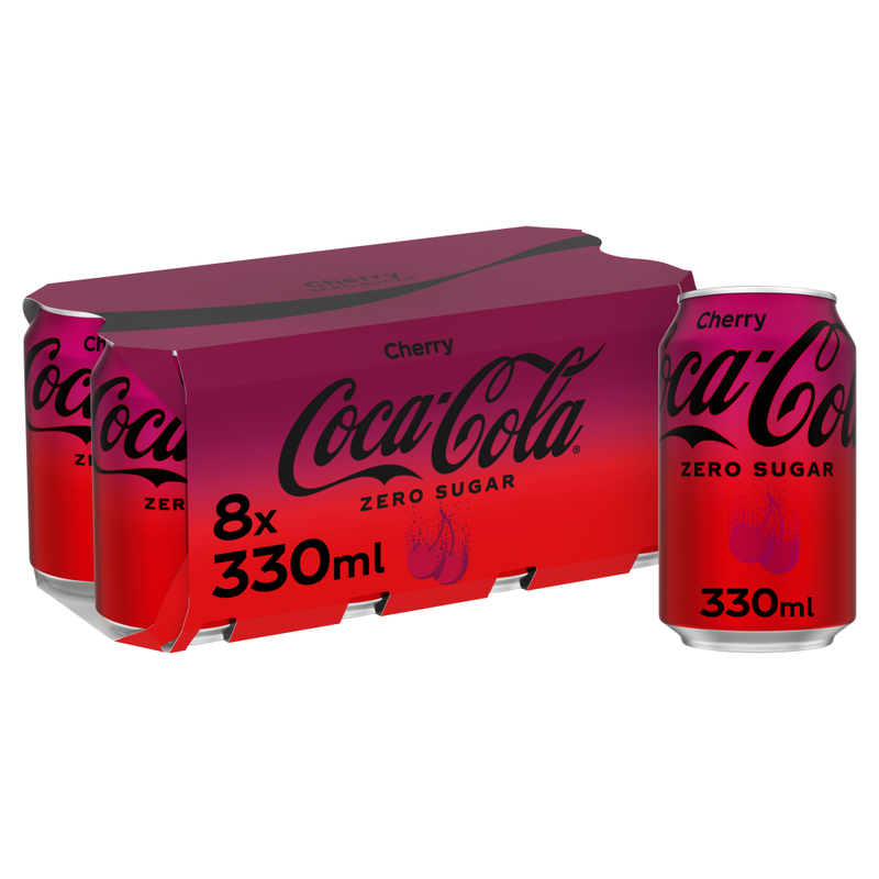 Zero Cherry 8 X 330ml