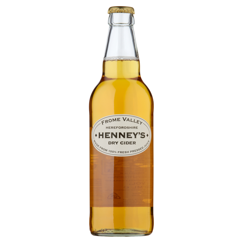 Henney's Dry Cider 500Ml (Abv 6%)