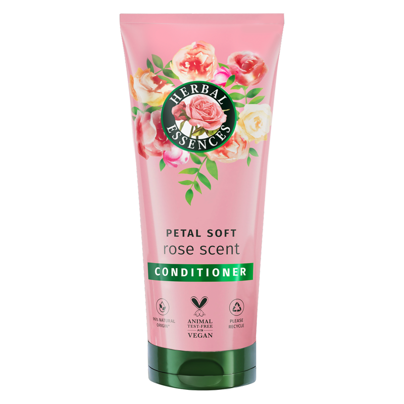 Herbal Essences Rose Scent Petal Soft Conditioner To Nourish Dry Hair 250Ml