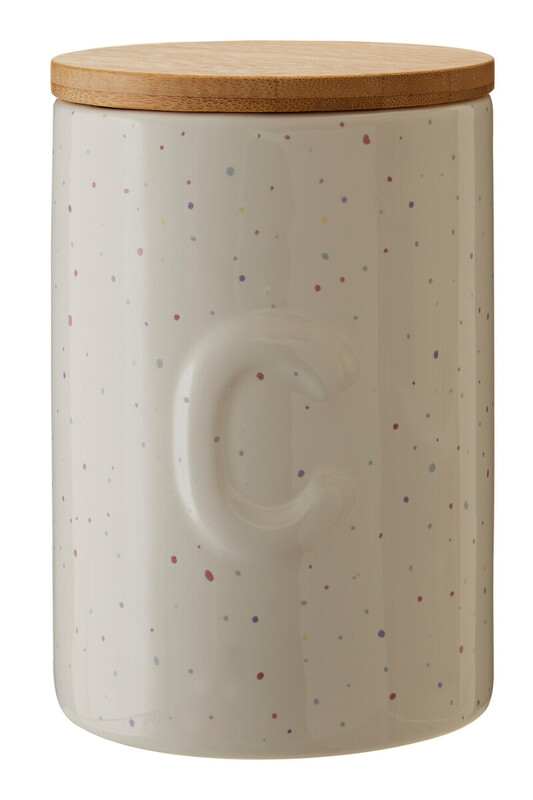 Coffee Canister With Bamboo Lid