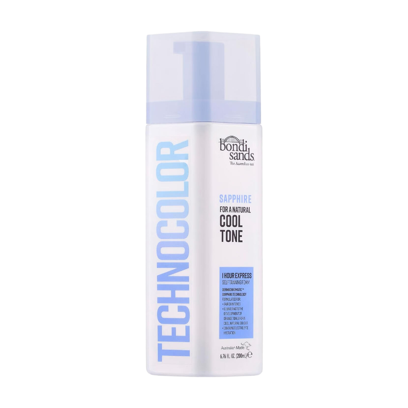 Technocolor 1 Hour Express Sapphire Self Tanning Foam 200ml Sapphire