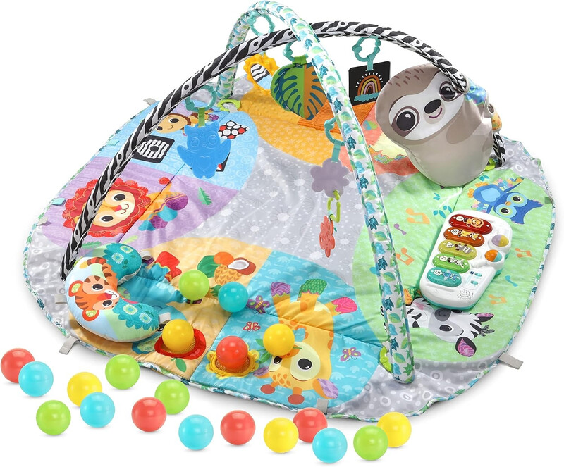 VTech Baby 7-in-1 Grow with Baby Sensory Gym 2.43kg