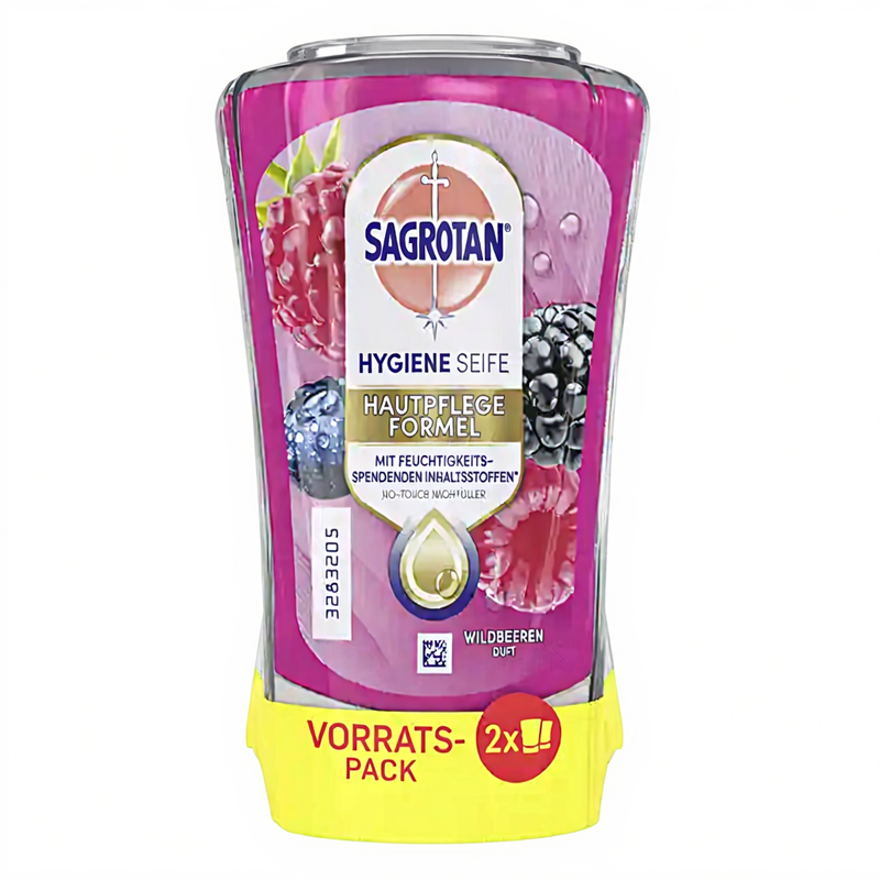 Sagrotan No-Touch Nachfüllpack Duo Duft Wildbeeren 500ml