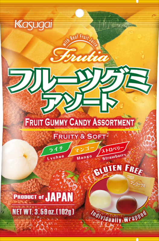 Frutia Fruit Gummy Assortment 102g