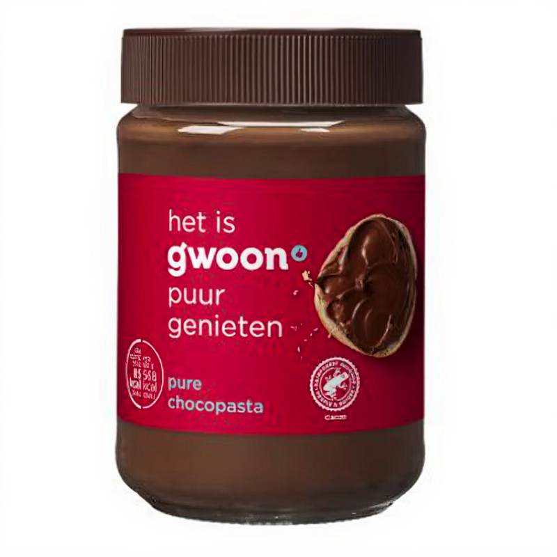 G'woon Pure Chocoladepasta - 400 g