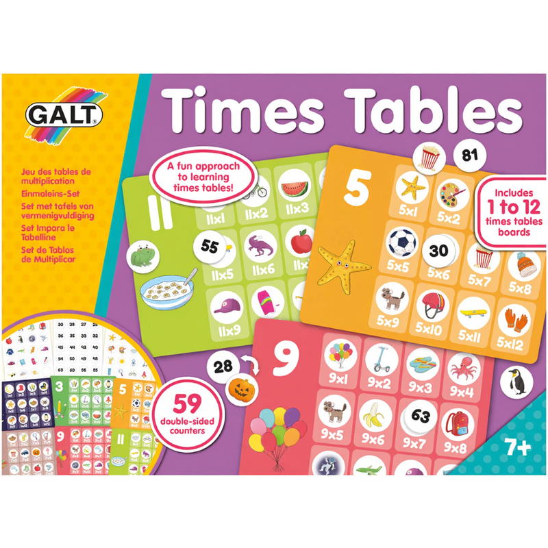 Galt Times Tables Number Game