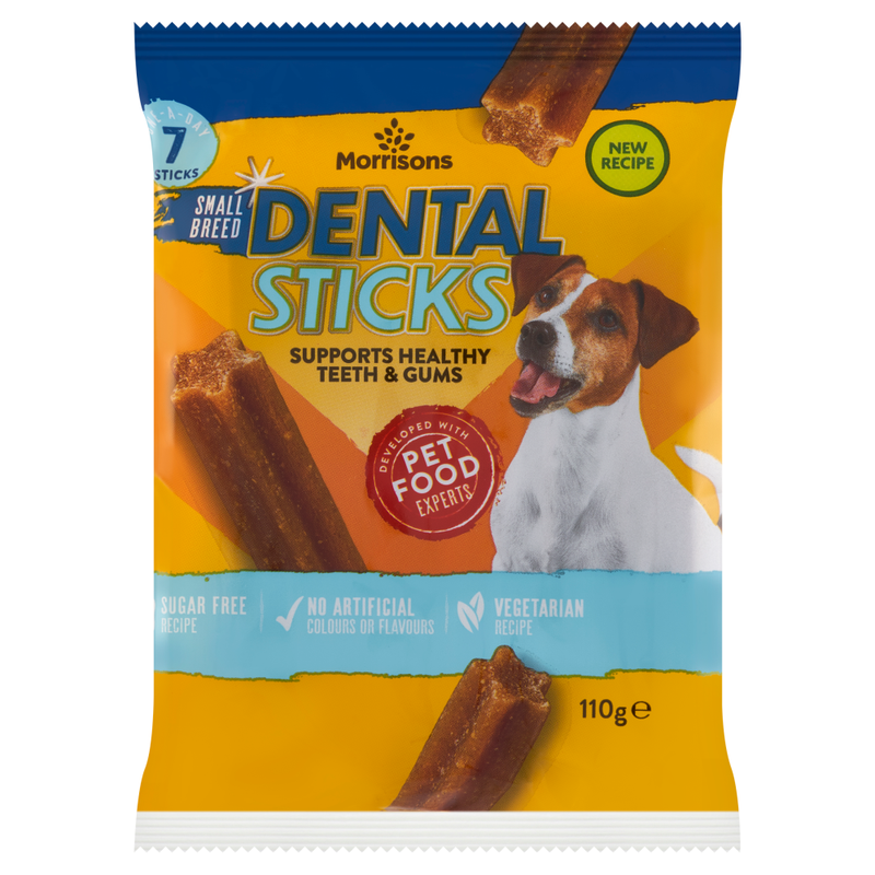 7 Small Breed Dental Sticks 110g