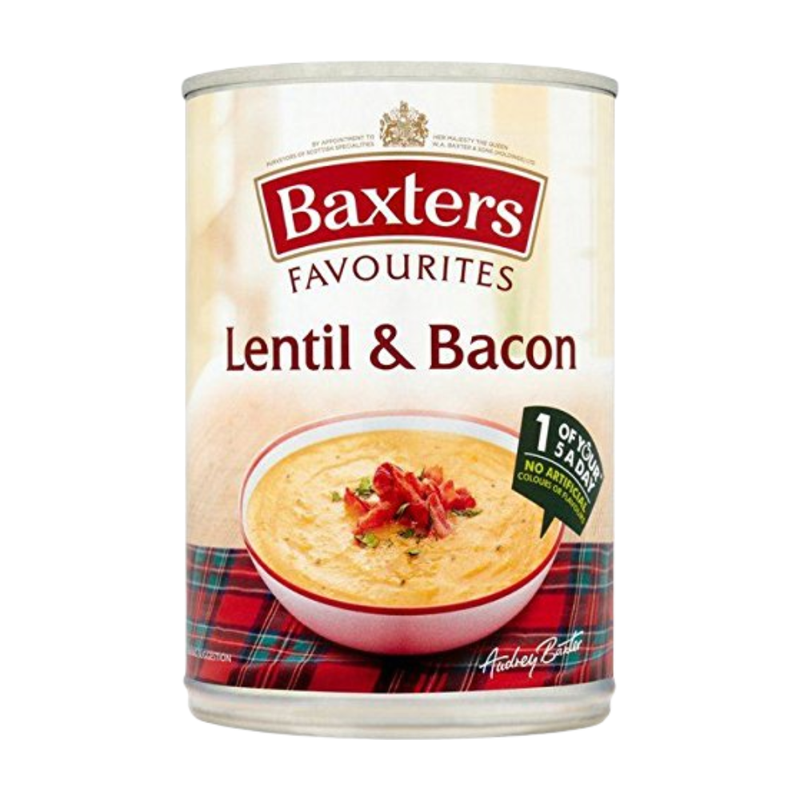 Baxters Lentil & Bacon Soup 400G