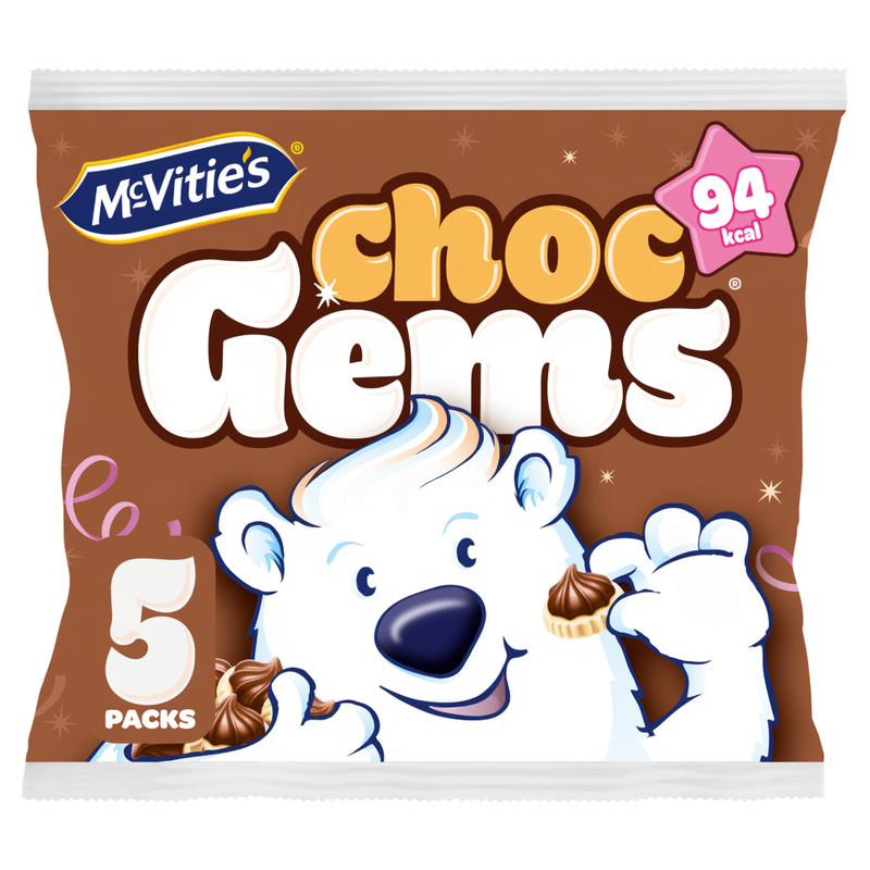 McVitie's Choc Gems 5x19g