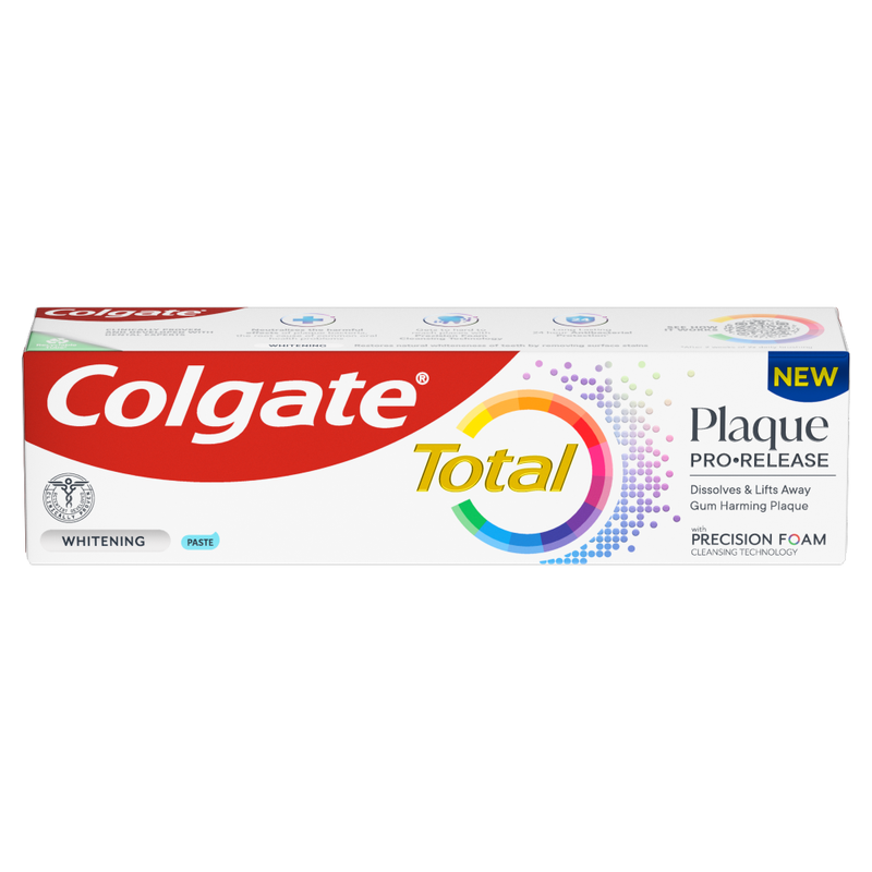 Total Plaque Pro-Release Whitening Toothpaste 75ml