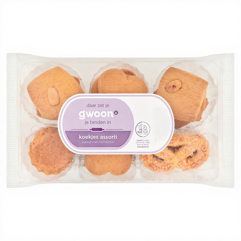 G'woon Assorted Cookies - 200 g
