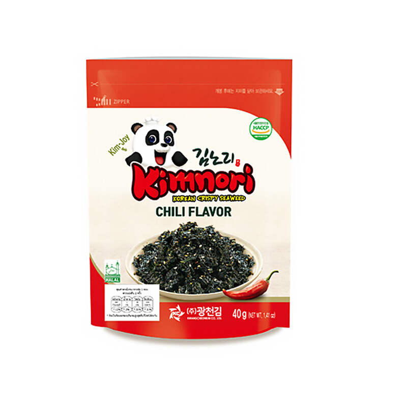 Jaban Flaked Seasoned Seaweed Chilli 40g