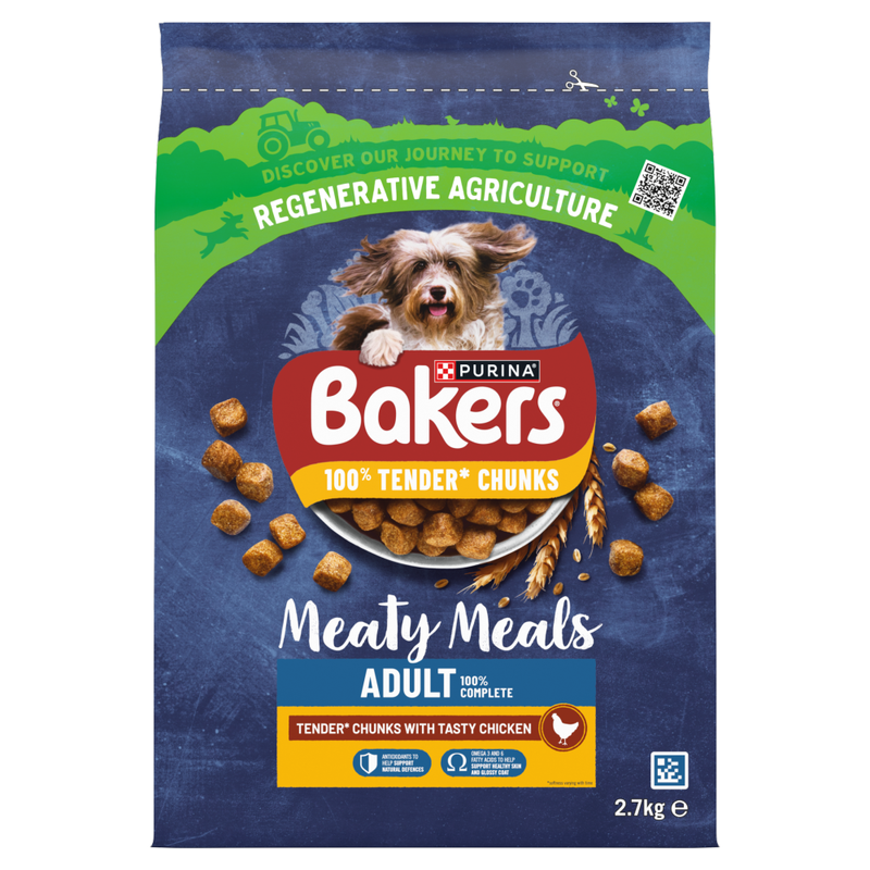 Meaty Meals Chicken Dry Dog Food 2.7kg