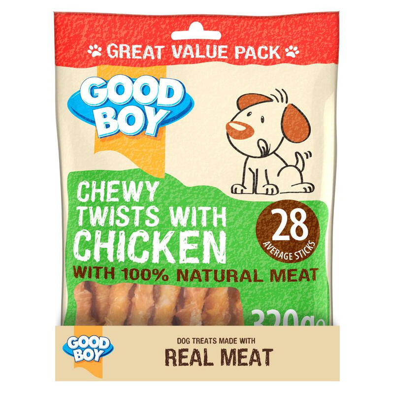 Paws Chicken Twists 320g
