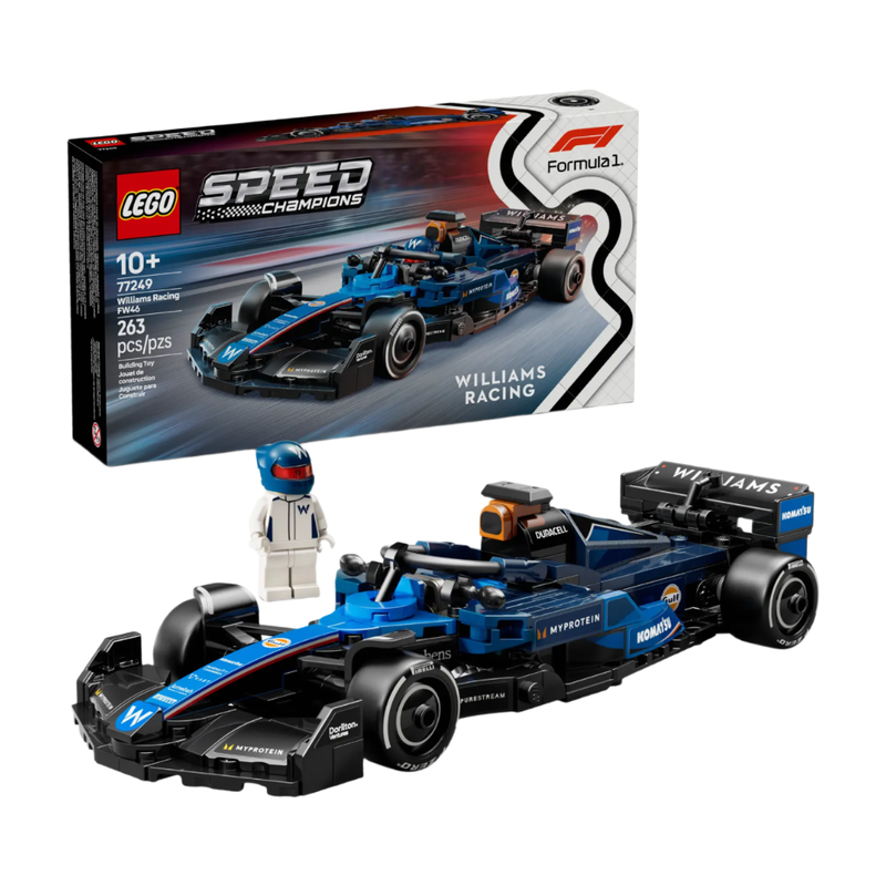 Speed Champions 77249 Williams Racing FW46 F1 Race Car Set