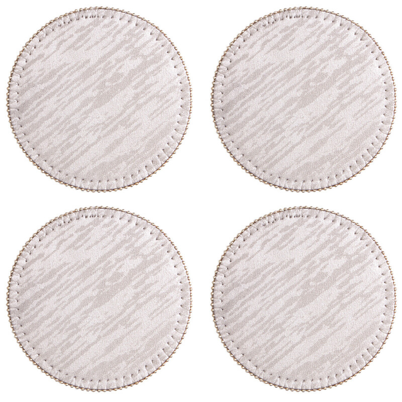 Set Of 4 Round Coasters