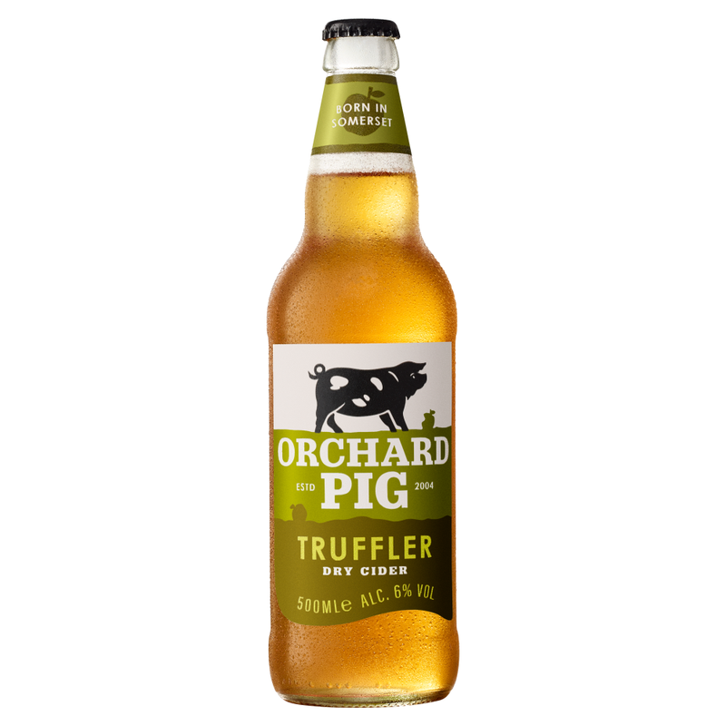 Orchard Pig Green Truffler Dry Cider 500Ml (Abv 6%)