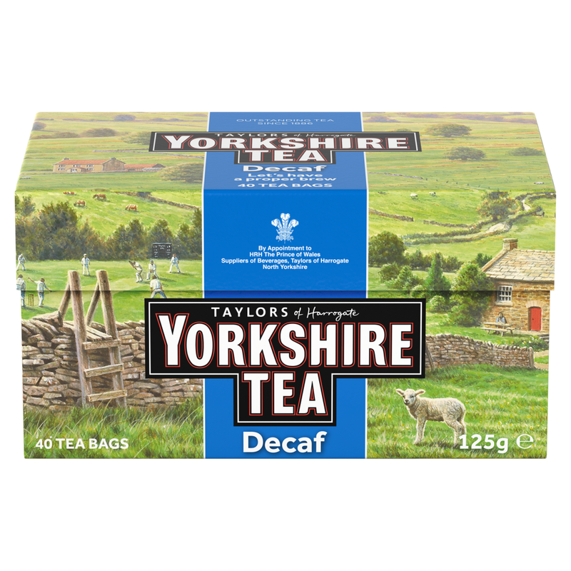 Decaf 40 Tea Bags 125g