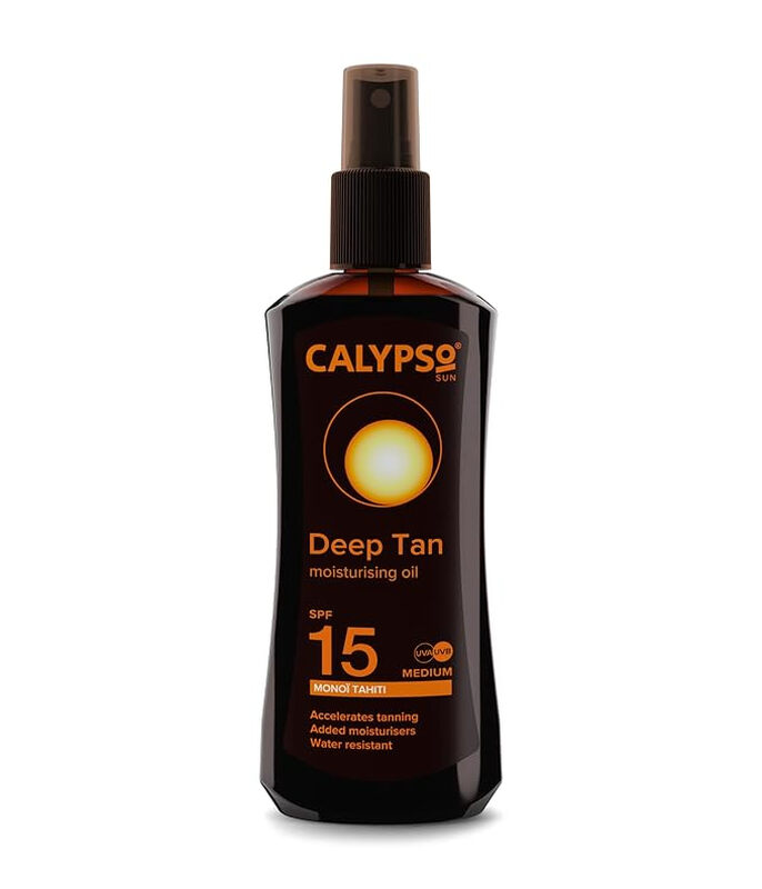 Sun Protection Deep Tanning Oil Spray 15 Medium 200ml
