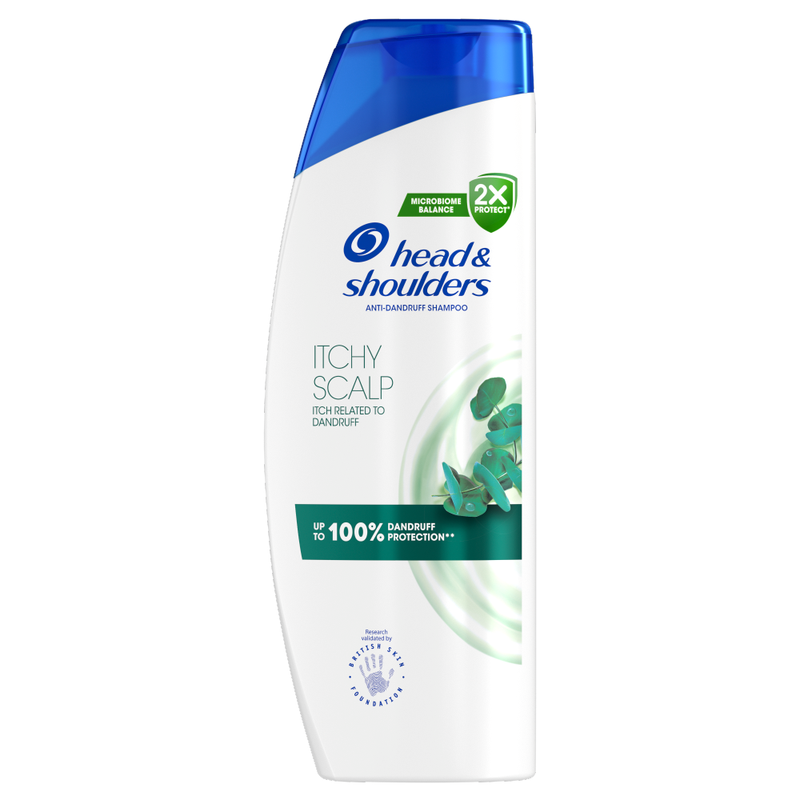 Head&Shoulders Men's Head & Shoulders Itchy Scalp Anti Dandruff Shampoo For Daily Use 400Ml