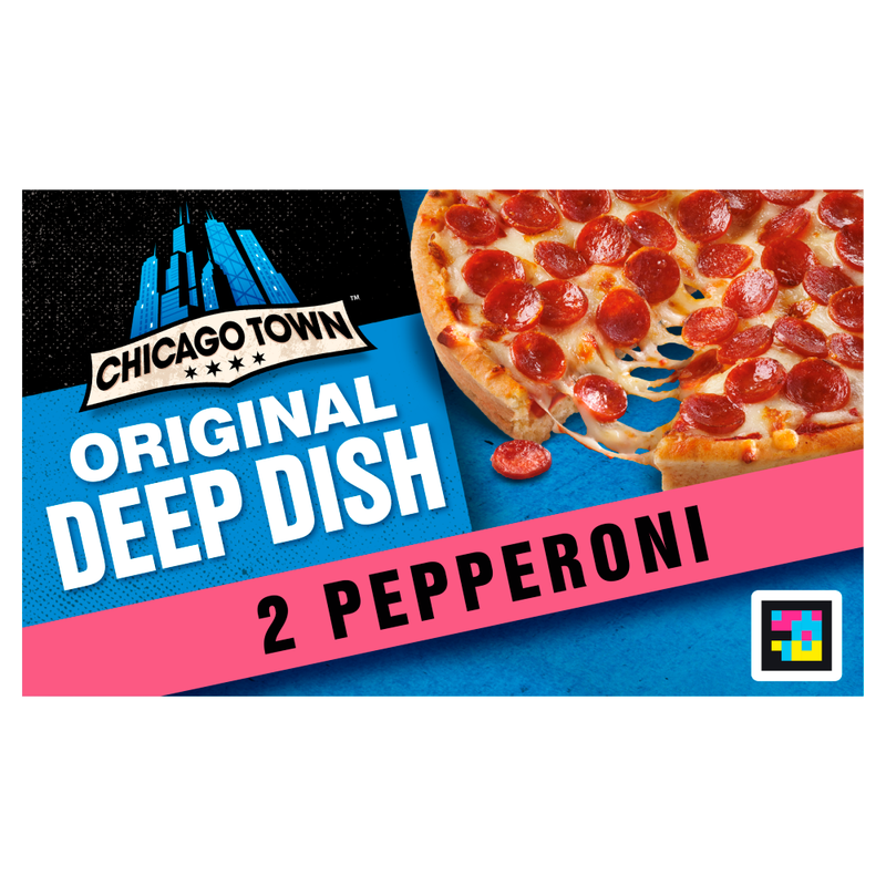 2 Pepperoni Original Deep Dish Pizza 2 x 155g (310g)