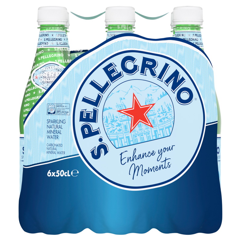 Sparkling Natural Mineral Water 6 X 0.5L