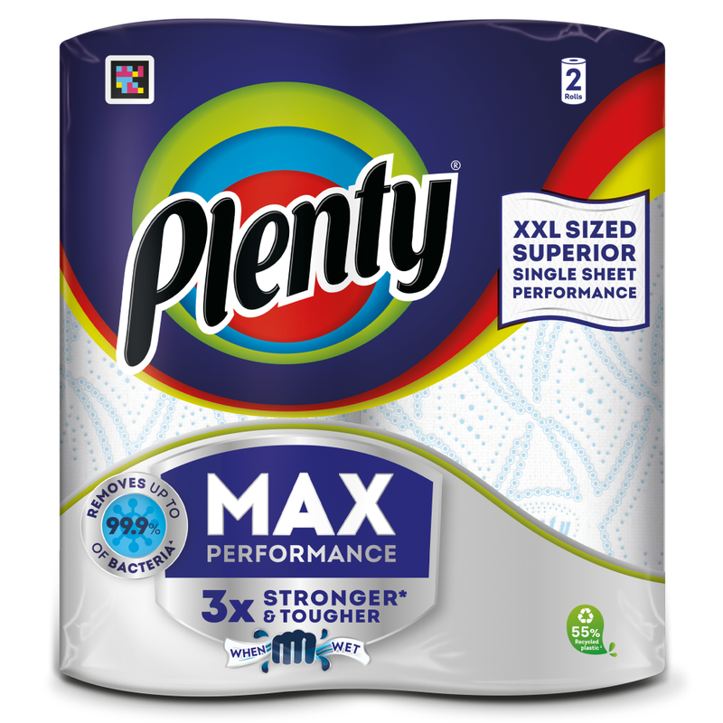 Max Performance Kitchen Roll 2 Rolls