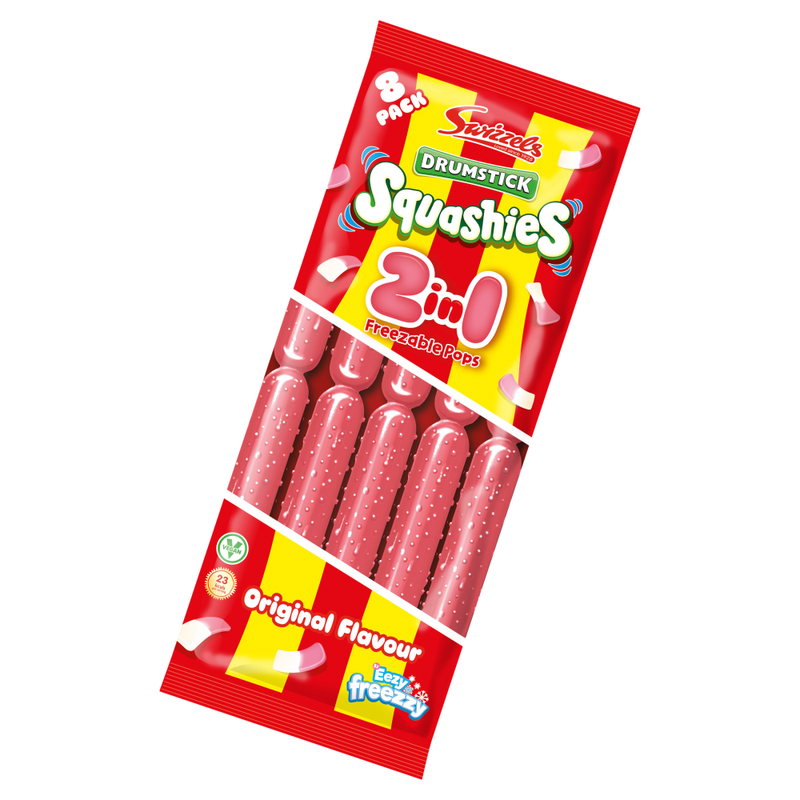 Squashies 2 In 1 Ice Pop 8 × 75ml
