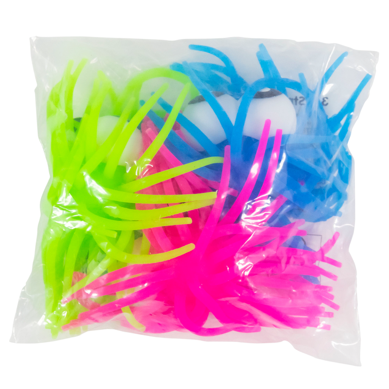 Party Favours Stretchy Monsters Multicolour 12pcs